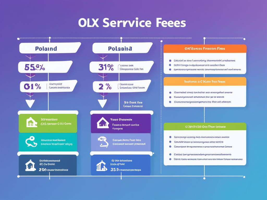 stawki opłaty serwisowej OLX
